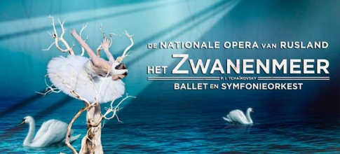 Het Zwanenmeer. Le Lac des Cygnes. Ballet en symfonieorkest.
